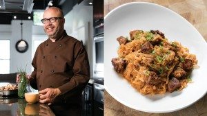 sauerkraut stew brad smoliak edmonton chef