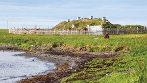 Canadian Attractions L'Anse aux Meadows Newfoundland Viking