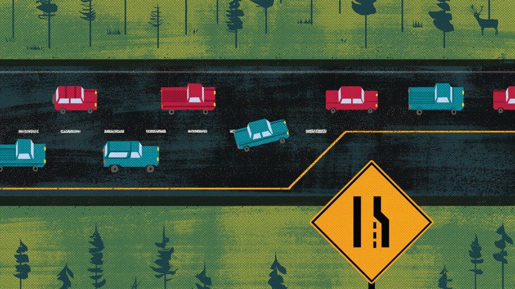 How the Zipper Merge Helps Traffic Flow - AMA