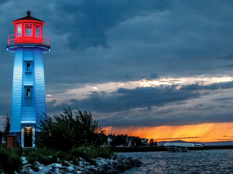 The Lovely Sylvan Lake Lighthouse