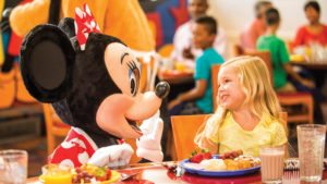 Disney resorts character dining minnie mouse