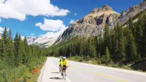 alberta outdoor adventures cycling icefields parkway