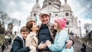 multigenerational travel europe france