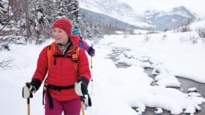 Crowsnest pass uplift adventures heather davis snowshoeing