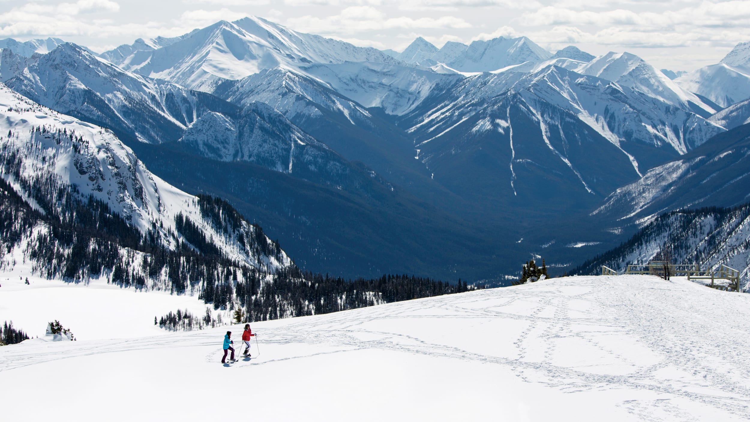 Western Canadian Ski Resorts Banff Snowshoe Paul Zizka 