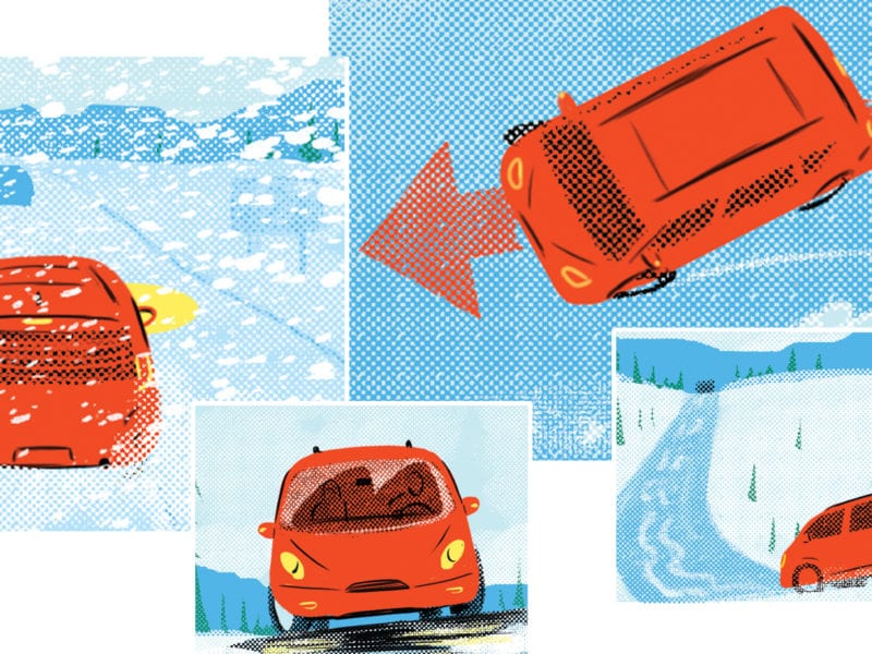 How to Get Out of These Slippery Winter Driving Situations