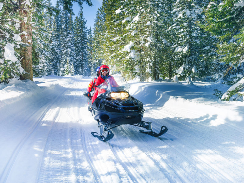 Make Tracks by Learning to Snowmobile