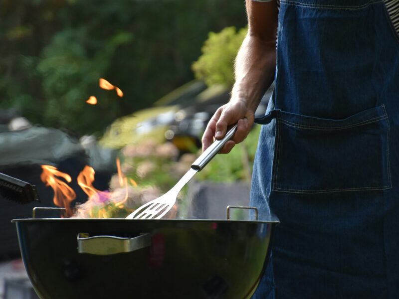 Grill safely in your backyard