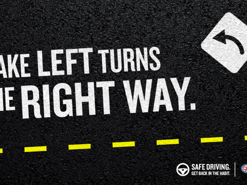 Get Back in the Habit: Left turns